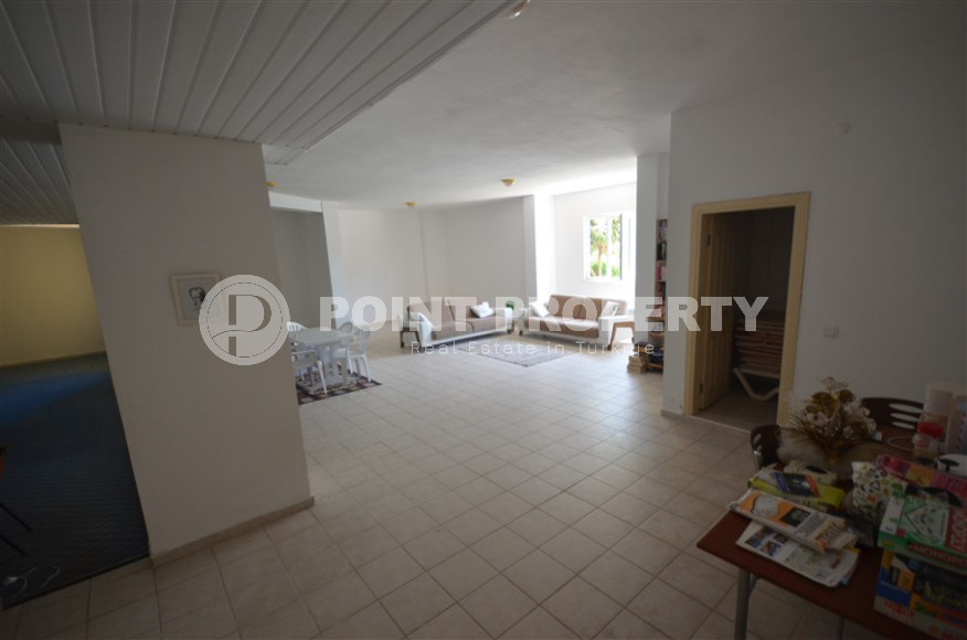 Уютная трехкомнатная квартира, 120м², в комплексе с инфраструктурой, в 400м от моря в районе Алании Тосмур-id-1318-фото-25