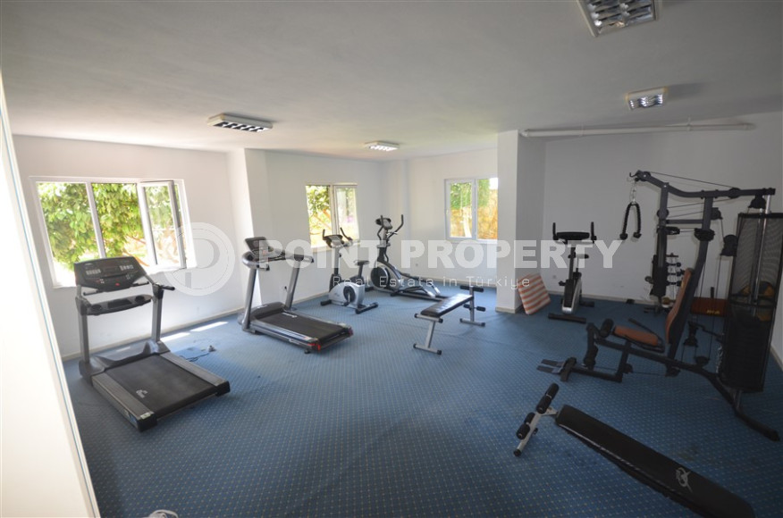 Уютная трехкомнатная квартира, 120м², в комплексе с инфраструктурой, в 400м от моря в районе Алании Тосмур-id-1318-фото-27