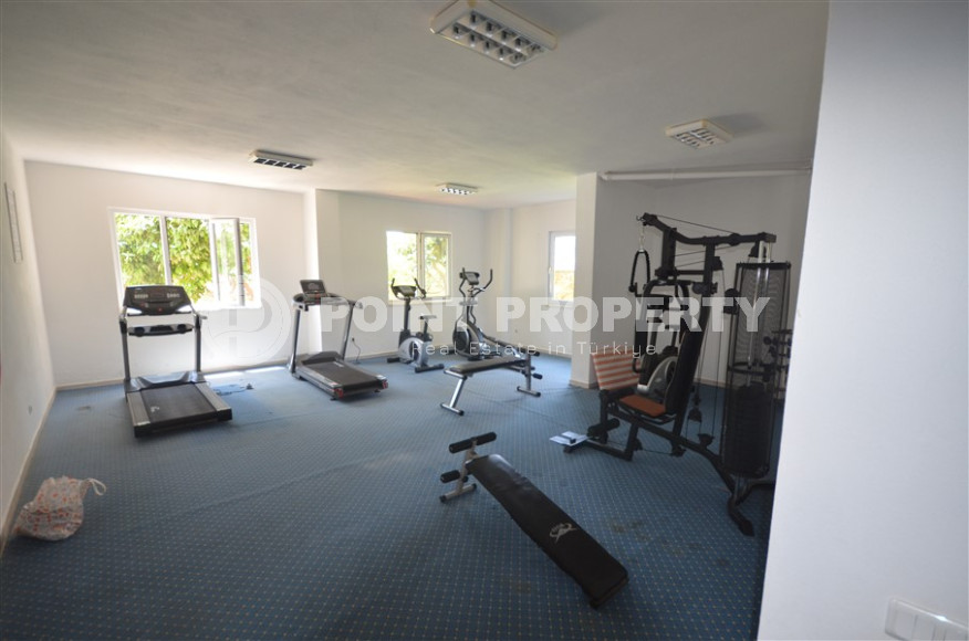 Уютная трехкомнатная квартира, 120м², в комплексе с инфраструктурой, в 400м от моря в районе Алании Тосмур-id-1318-фото-28