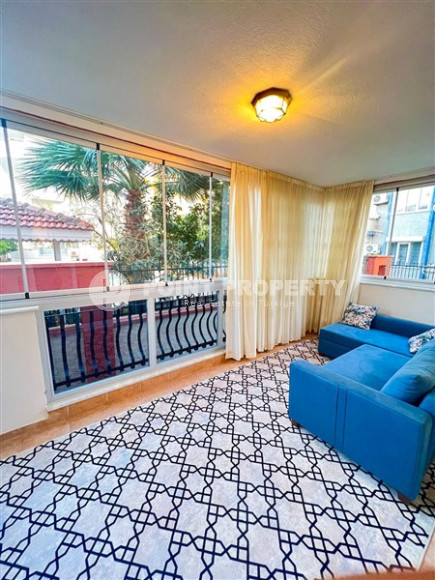 Меблированная квартира 2+1 с двумя ванными комнатами и балконами, район Оба-id-3669-фото-4