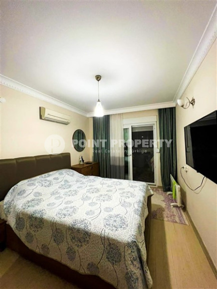 Меблированная квартира 2+1 с двумя ванными комнатами и балконами, район Оба-id-3669-фото-6