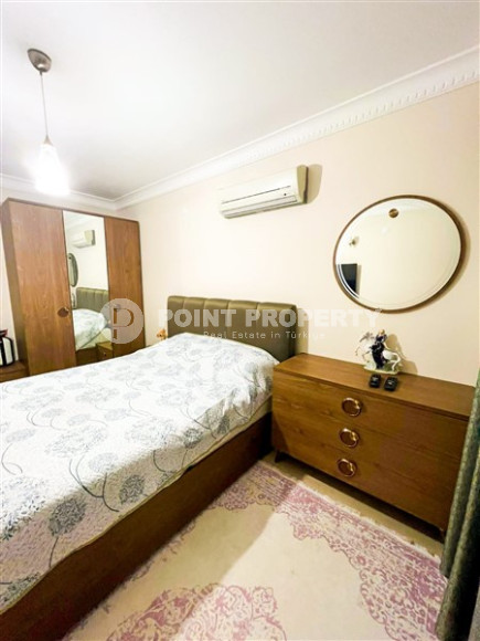 Меблированная квартира 2+1 с двумя ванными комнатами и балконами, район Оба-id-3669-фото-8