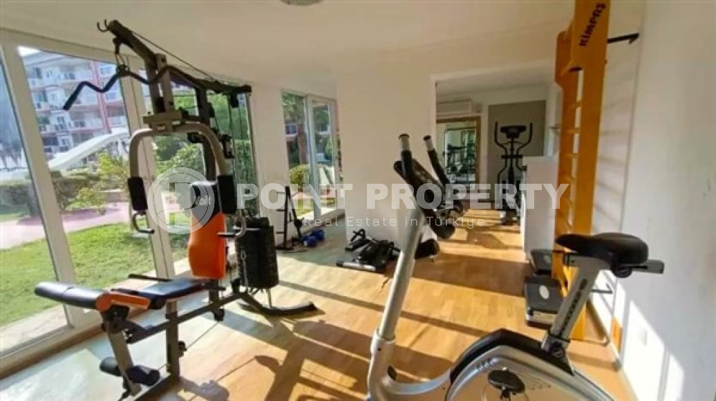 Меблированная квартира 2+1 с двумя ванными комнатами и балконами, район Оба-id-3669-фото-12