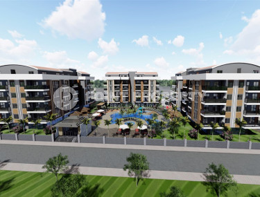 Apartment in a residence under construction with a 1+1 layout and an area of 53 m2 in the upper Oba area-id-3670-photo-4