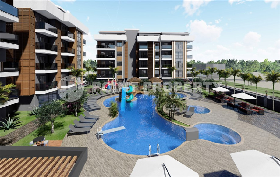 Apartment in a residence under construction with a 1+1 layout and an area of 53 m2 in the upper Oba area-id-3670-photo-6