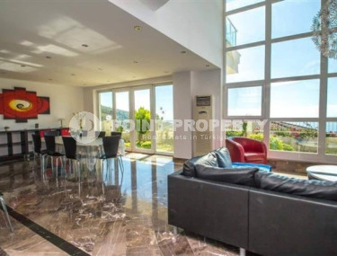 Дуплексная вилла с семью комнатами общей площадью 400 м2, центр Аланьи, район Тепе-id-3671-фото-5