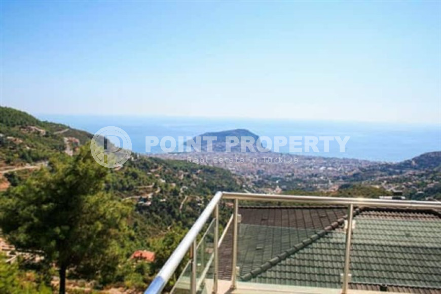 Дуплексная вилла с семью комнатами общей площадью 400 м2, центр Аланьи, район Тепе-id-3671-фото-6