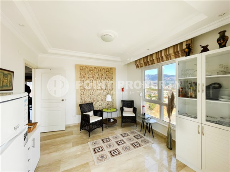 Роскошные дуплексные апартаменты 220 м2 в 850 метрах от Средиземного моря, район Тосмур-id-3672-фото-8