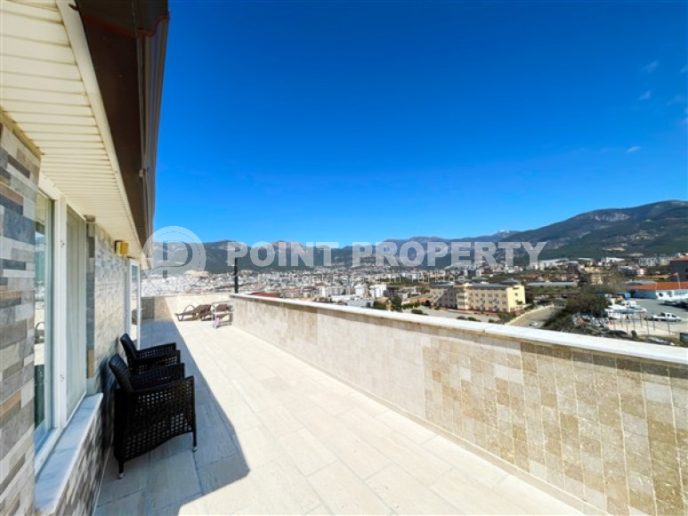 Роскошные дуплексные апартаменты 220 м2 в 850 метрах от Средиземного моря, район Тосмур-id-3672-фото-14