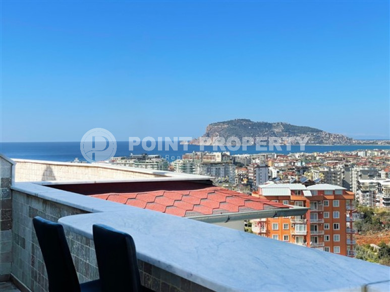 Роскошные дуплексные апартаменты 220 м2 в 850 метрах от Средиземного моря, район Тосмур-id-3672-фото-15