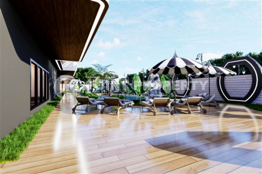 Апартаменты и дуплексы 55 - 100 м2 в строящемся бутик - проекте в районе Махмутлар, на удалении от моря-id-3677-фото-3