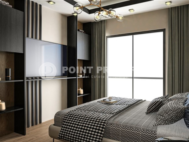 Апартаменты и дуплексы 55 - 100 м2 в строящемся бутик - проекте в районе Махмутлар, на удалении от моря-id-3677-фото-6