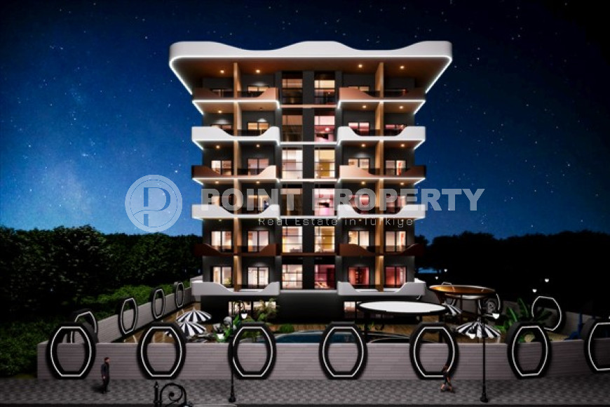 Апартаменты и дуплексы 55 - 100 м2 в строящемся бутик - проекте в районе Махмутлар, на удалении от моря-id-3677-фото-12