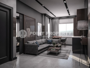 Роскошная строящаяся резиденция в самом центре Аланьи. Апартаменты на продажу с площадью 40 - 50 м2.-id-3680-фото-4