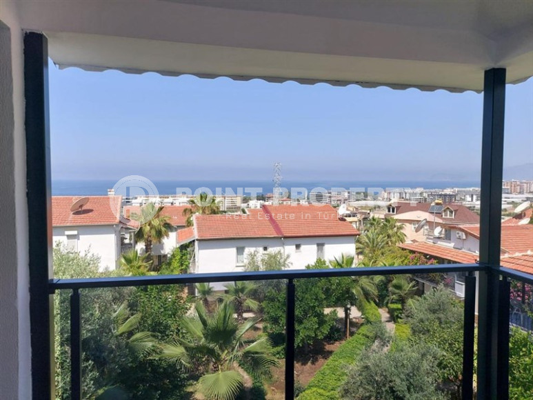 Стильная дизайнерская квартира с тремя спальнями, 140м², в таунхаусе в районе Алании Каргыджак-id-1319-фото-23