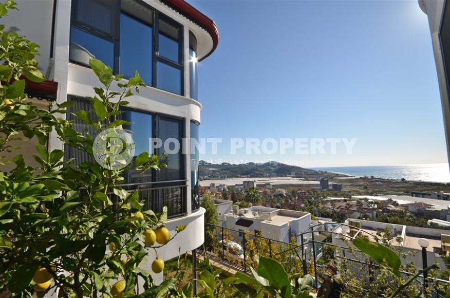 Обновленная меблированная вилла 3+1, 200м², в районе Алании Демирташ, в коттеджном поселке с инфраструктурой-id-1320-фото-2