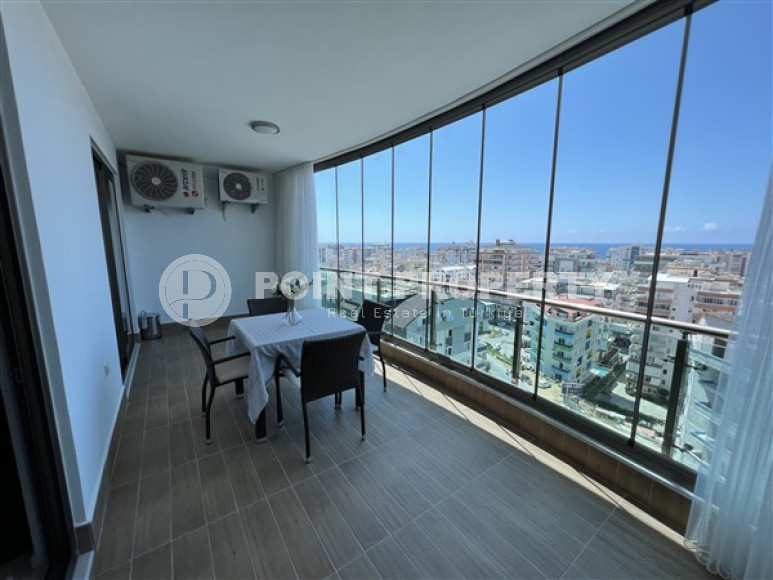 Furnished two-room apartment 80 m2 in a high-rise residence, Mahmutlar district-id-3693-photo-12