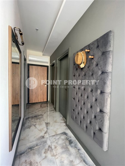 Трёхкомнатная квартира 78 м2 укомплектованная мебелью, в 700 метрах от пляжа Клеопатры, центр Аланьи-id-3696-фото-11