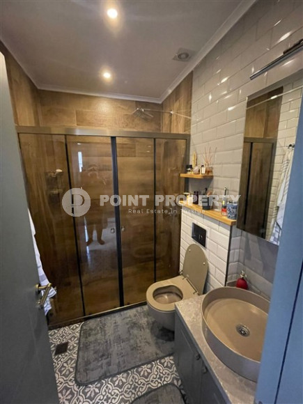 Трёхкомнатная квартира 78 м2 укомплектованная мебелью, в 700 метрах от пляжа Клеопатры, центр Аланьи-id-3696-фото-13