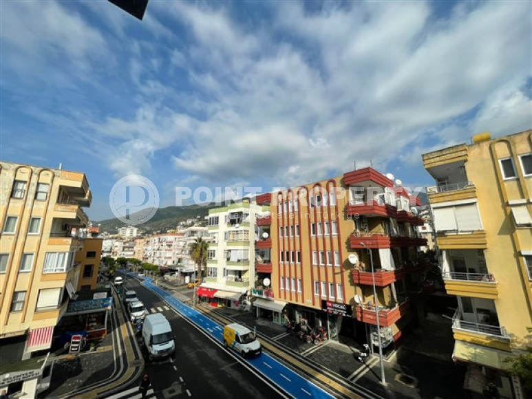 Трёхкомнатная квартира 78 м2 укомплектованная мебелью, в 700 метрах от пляжа Клеопатры, центр Аланьи-id-3696-фото-14