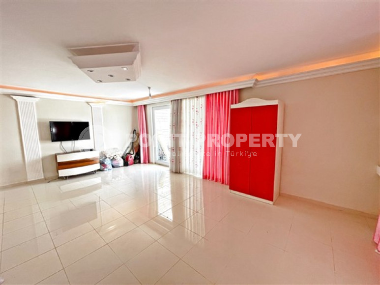 Большая и уютная квартира 170 м2 в районе Джикджилли, Аланья, продается без мебели-id-3702-фото-9