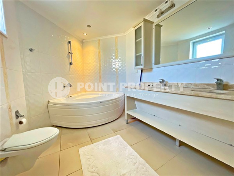 Большая и уютная квартира 170 м2 в районе Джикджилли, Аланья, продается без мебели-id-3702-фото-14