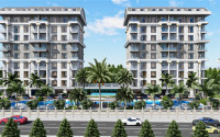 Apartments and duplexes at an excellent price, for investment, in a building under construction at the initial stage of construction, Payallar, Alanya-id-3028-photo-2
