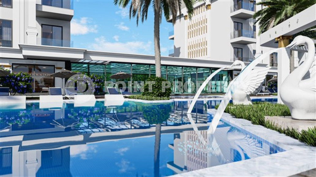 Apartments and duplexes at an excellent price, for investment, in a building under construction at the initial stage of construction, Payallar, Alanya-id-3028-photo-6