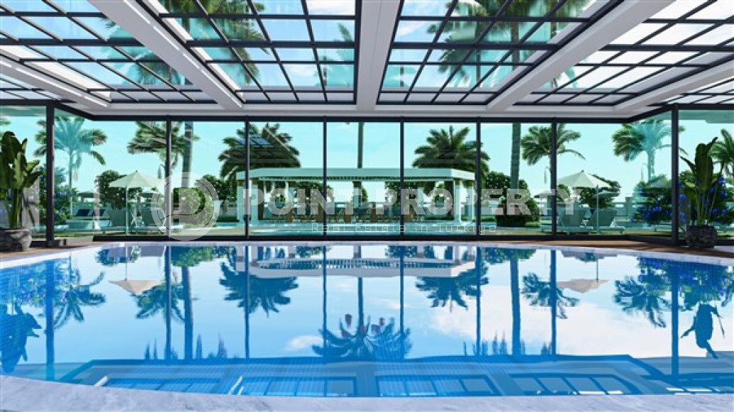 Apartments and duplexes at an excellent price, for investment, in a building under construction at the initial stage of construction, Payallar, Alanya-id-3028-photo-8