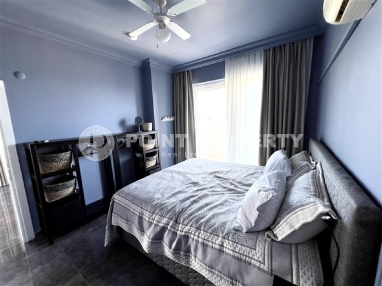 Дуплекс полностью меблированный, на 12-м этаже, с выходом на террасы, в районе Махмутлар.-id-3704-фото-14