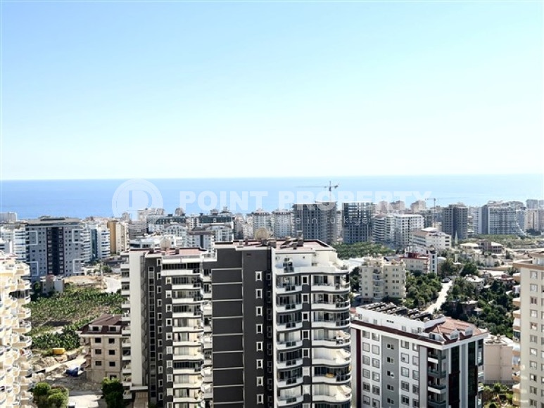 Дуплекс полностью меблированный, на 12-м этаже, с выходом на террасы, в районе Махмутлар.-id-3704-фото-15