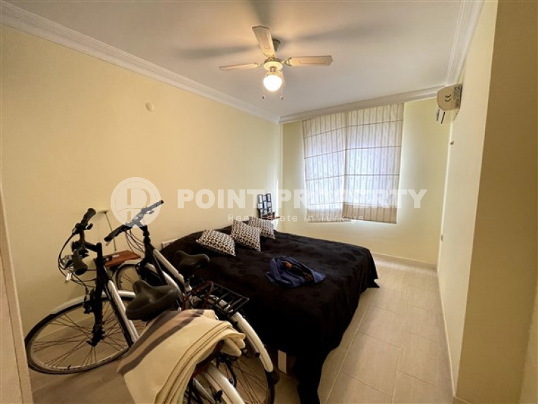 Стильные апартаменты 2+1 с двумя балконами в ухоженном комплексе, первая линия к морю.-id-3710-фото-8