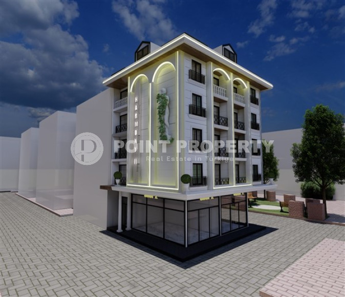 Компактная квартира 1+1 в центре Алании, в новом жилом комплексе, на окончательном этапе строительства.-id-3712-фото-2