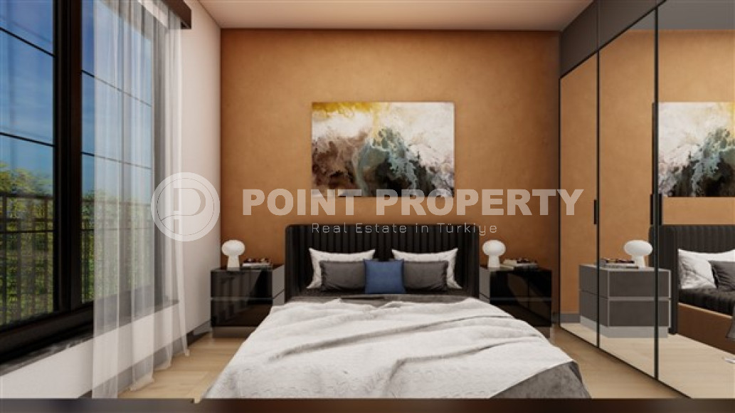 Компактная квартира 1+1 в центре Алании, в новом жилом комплексе, на окончательном этапе строительства.-id-3712-фото-6