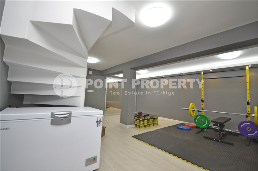 Обновленная меблированная вилла 3+1, 200м², в районе Алании Демирташ, в коттеджном поселке с инфраструктурой-id-1320-фото-38