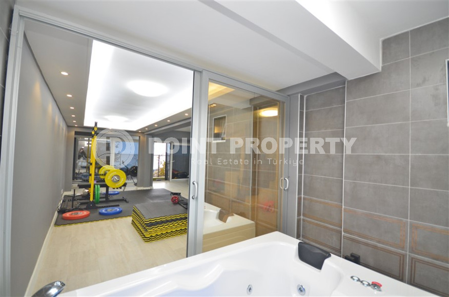 Обновленная меблированная вилла 3+1, 200м², в районе Алании Демирташ, в коттеджном поселке с инфраструктурой-id-1320-фото-39