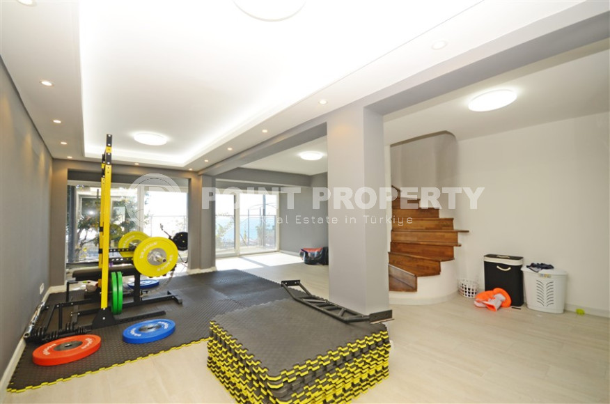 Обновленная меблированная вилла 3+1, 200м², в районе Алании Демирташ, в коттеджном поселке с инфраструктурой-id-1320-фото-41