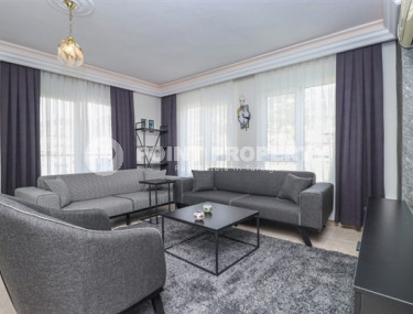 Трехкомнатные апартаменты на продажу с новой мебелью и техникой, в центре Алании. 90 м2-id-3721-фото-2