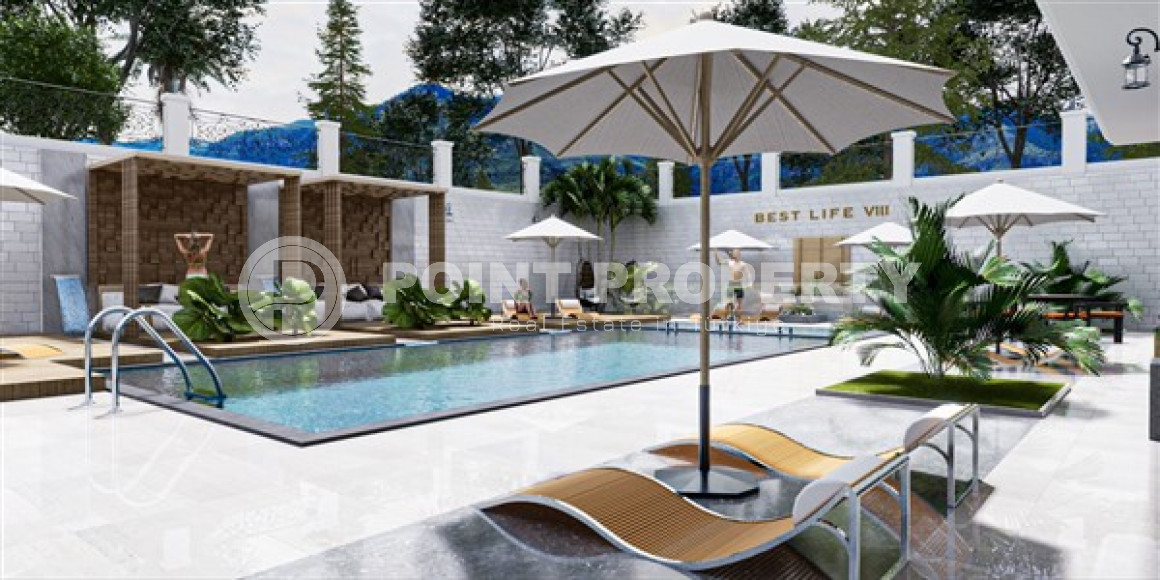 Apartment 1+1, with a total area of 55 m2 in a building at the final stage of construction.-id-3729-photo-8