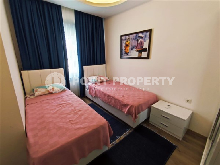 Апартаменты с интересным дизайном планировки 2+1 в престижном закрытом комплексе, 400 метров до моря.-id-3730-фото-4