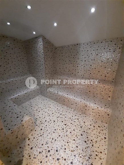 Апартаменты с интересным дизайном планировки 2+1 в престижном закрытом комплексе, 400 метров до моря.-id-3730-фото-15