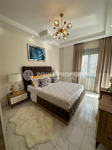 Квартира в новом здании 2022 года постройки в престижном районе Аланьи Оба.-id-3733-фото-2