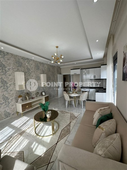 Квартира в новом здании 2022 года постройки в престижном районе Аланьи Оба.-id-3733-фото-7