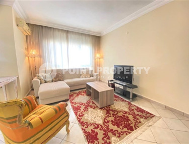 Комфортабельная квартира с планировкой 1+1 в доме 2002 года, район Оба, Аланья-id-3734-фото-2