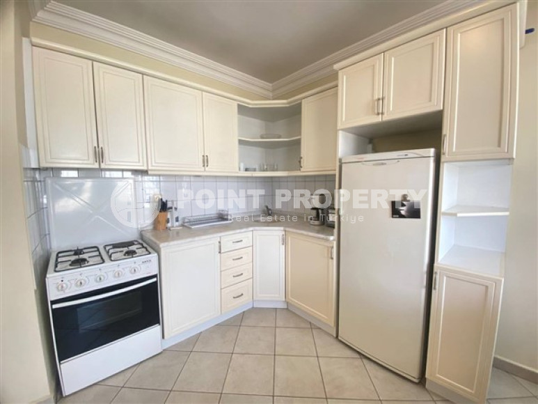 Комфортабельная квартира с планировкой 1+1 в доме 2002 года, район Оба, Аланья-id-3734-фото-5