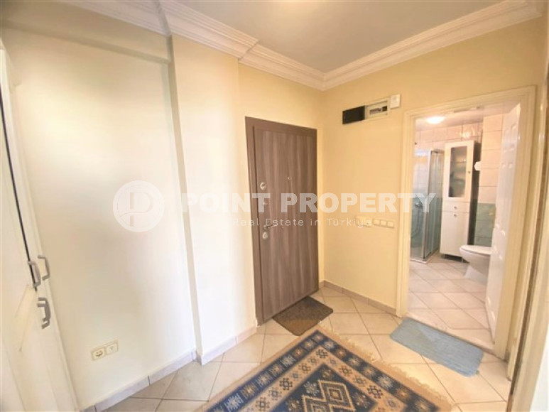 Комфортабельная квартира с планировкой 1+1 в доме 2002 года, район Оба, Аланья-id-3734-фото-9