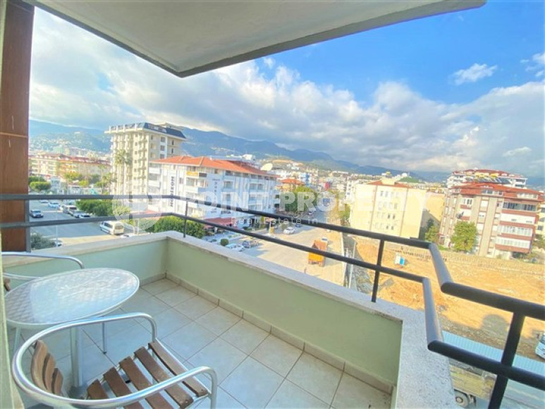 Комфортабельная квартира с планировкой 1+1 в доме 2002 года, район Оба, Аланья-id-3734-фото-12