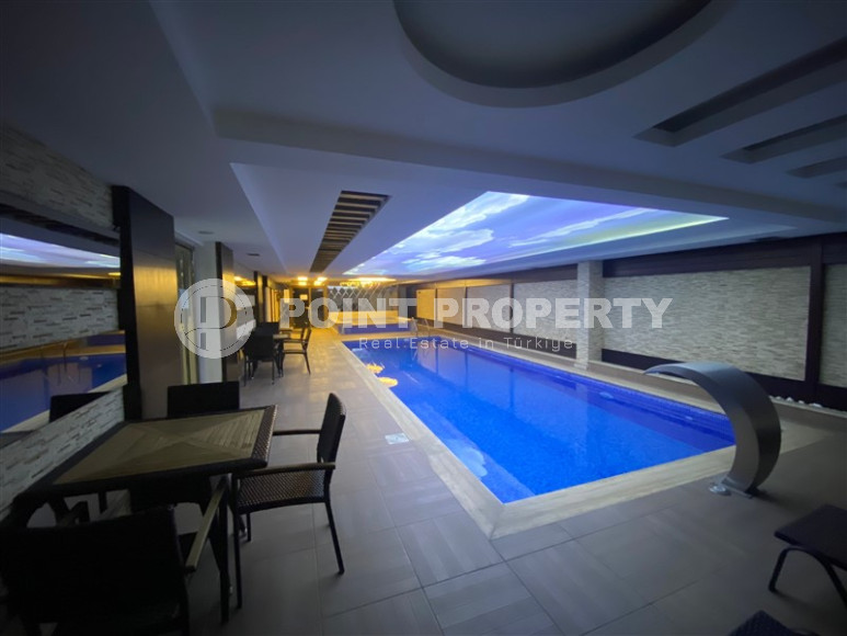 Апартаменты с одной спальной комнатой в центре Аланьи и в 350 метрах от пляжа Клеопатры.-id-3740-фото-15