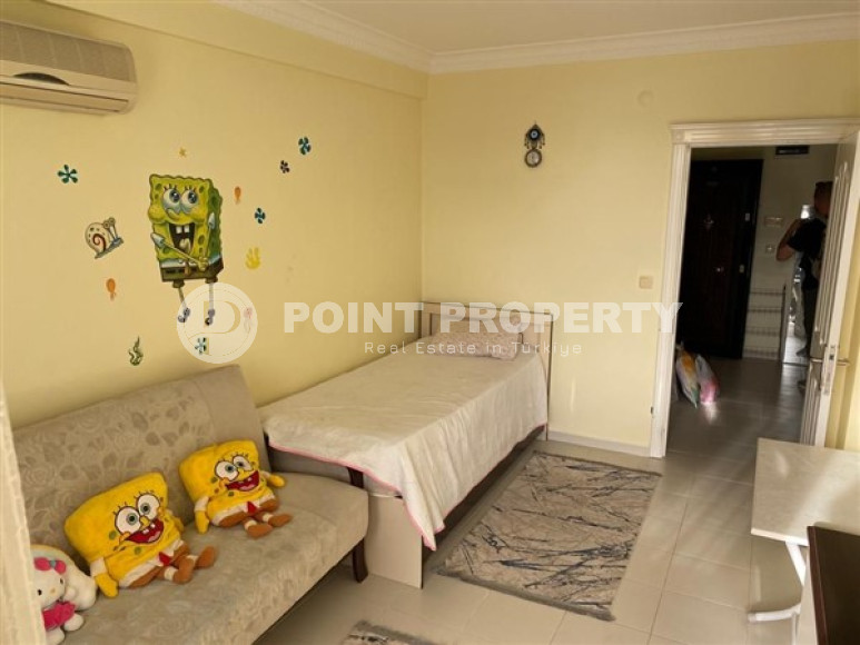 Просторная квартира 2+1 на 9-м этаже в центре района Махмутлар.-id-3741-фото-5