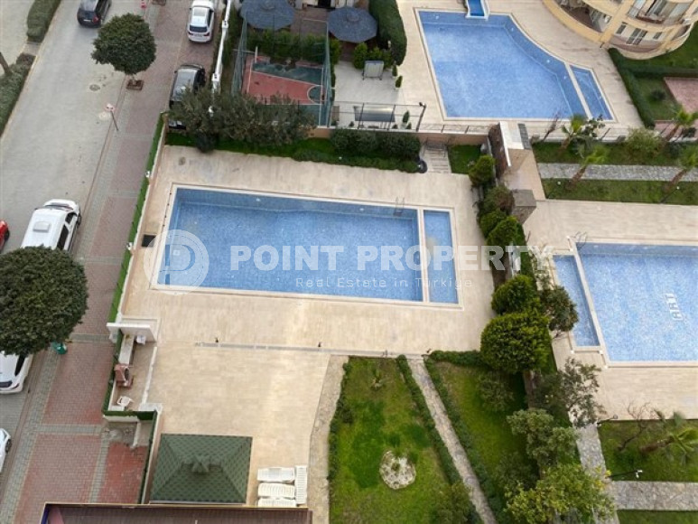 Просторная квартира 2+1 на 9-м этаже в центре района Махмутлар.-id-3741-фото-16